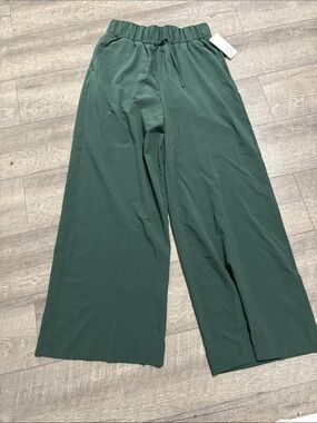 all in motion Wide Leg Drawstring Pants in Dark Green
